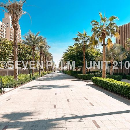 Luxus-Studio Mit Private Beach In Top-Lage, Meerblick & Infinity Pool! Dubai Exterior photo