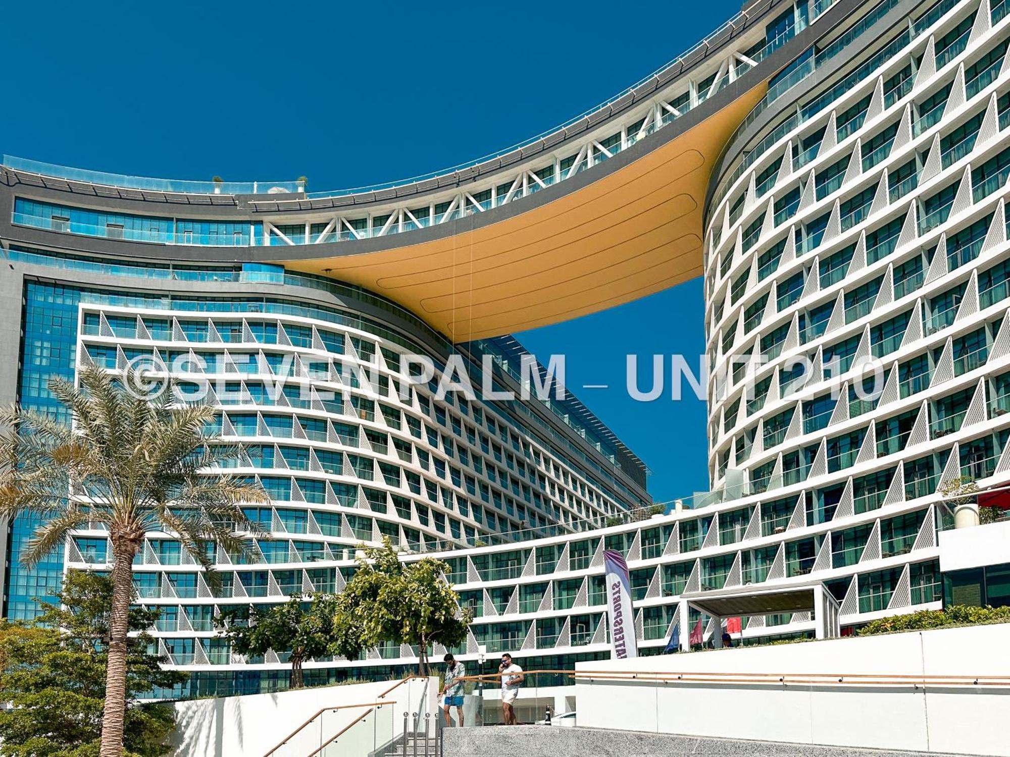 Luxus-Studio Mit Private Beach In Top-Lage, Meerblick & Infinity Pool! Dubai Exterior photo